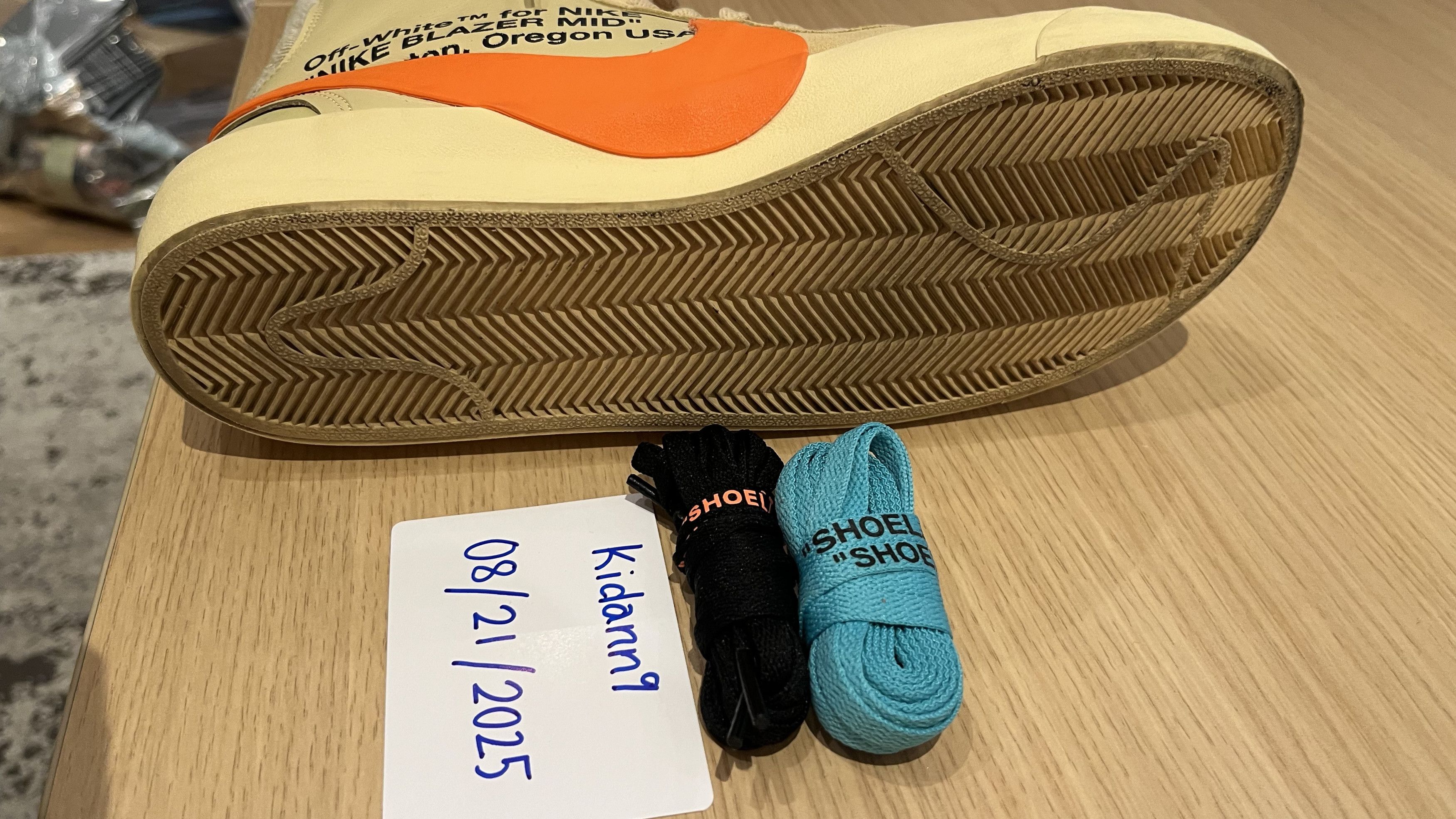 Nike × Off-White Nike Blazer Mid Off-White All Hallow's Eve Size US 9.5 / EU 42-43 - 6 Thumbnail
