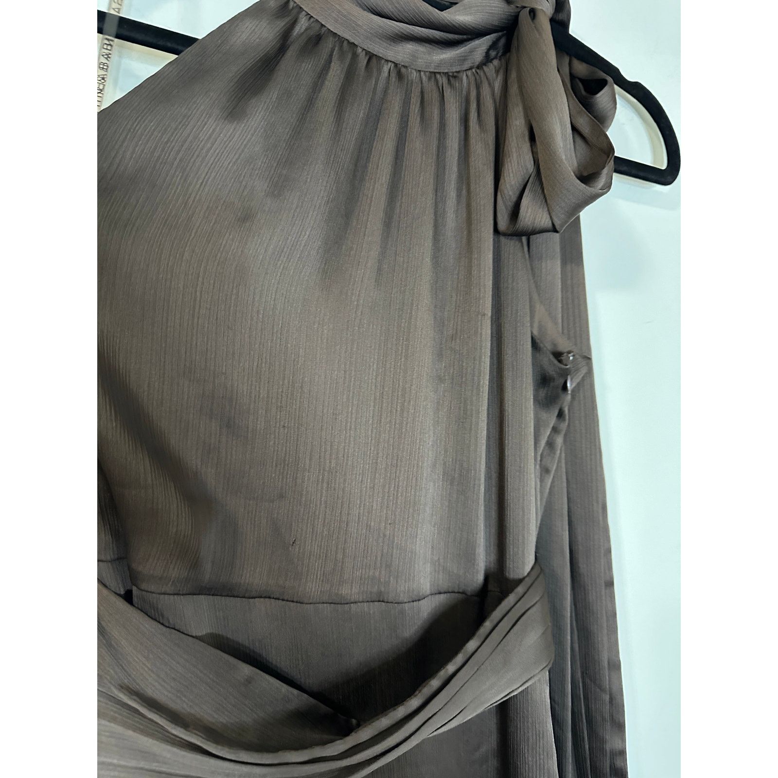Sachin & Babi Sachin & Babi Size 2 Kayla Chocolate Brown Sleeveless Gown Size XS / US 0-2 / IT 36-38 - 3 Thumbnail