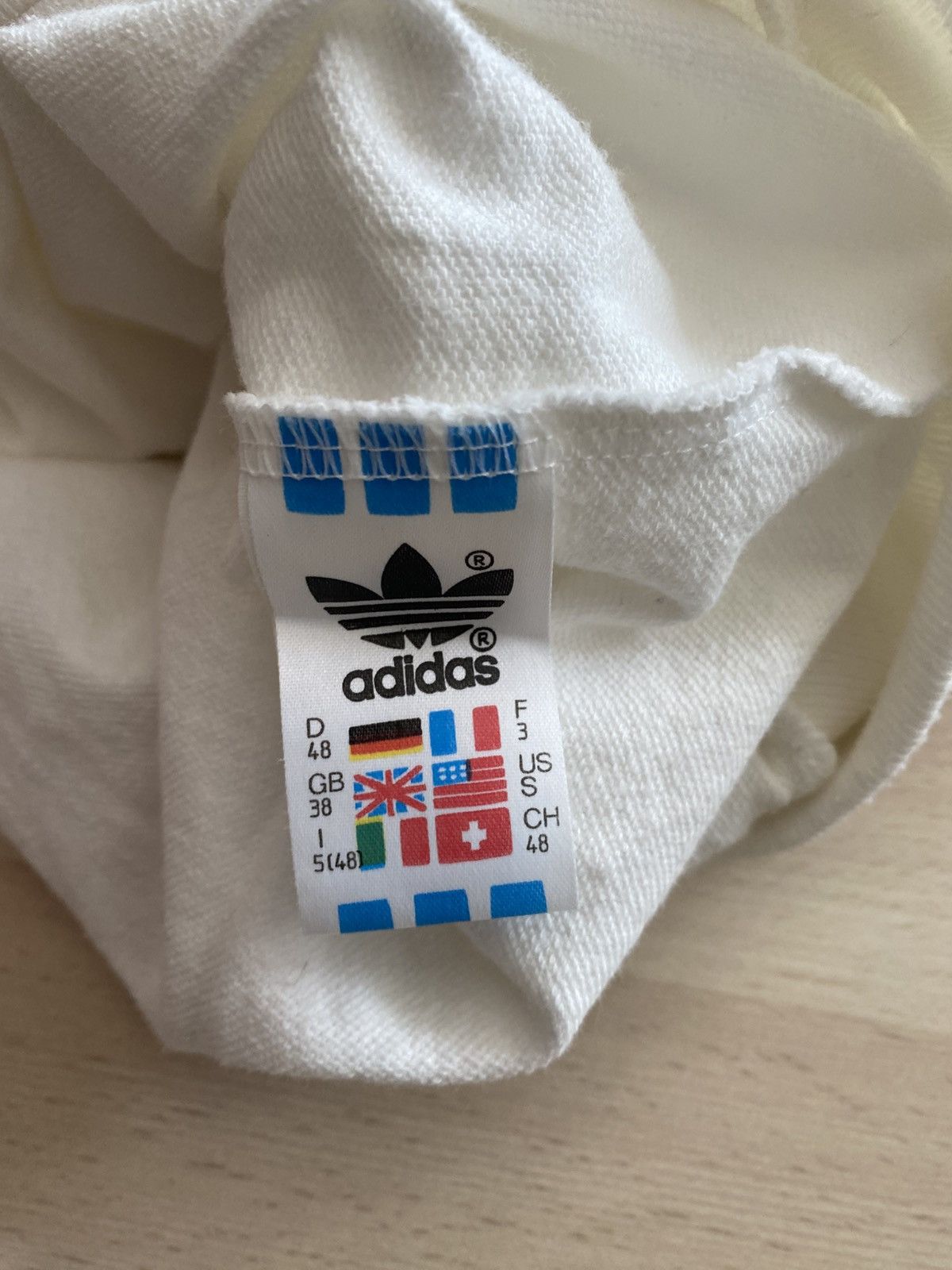 Adidas Vintage Adidas Stefan Edberg Tennis Tournament Sweatshirt Size US S / EU 44-46 / 1 - 8 Thumbnail
