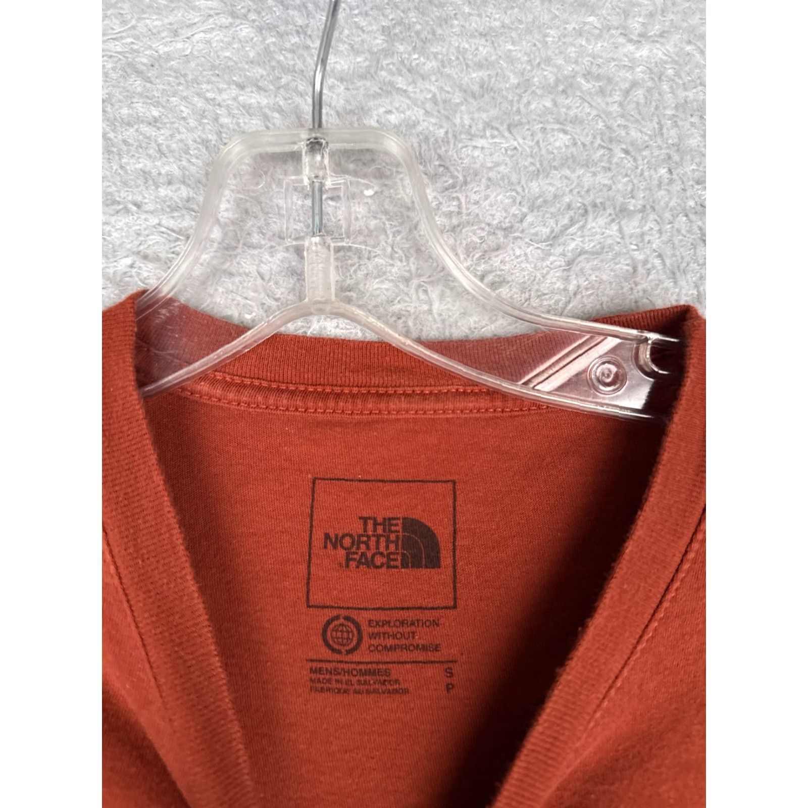 The North Face The North Face Shirt Men Small Red Short Sleeve Crew Neck 100% Cotton Logo Read Size US S / EU 44-46 / 1 - 7 Thumbnail