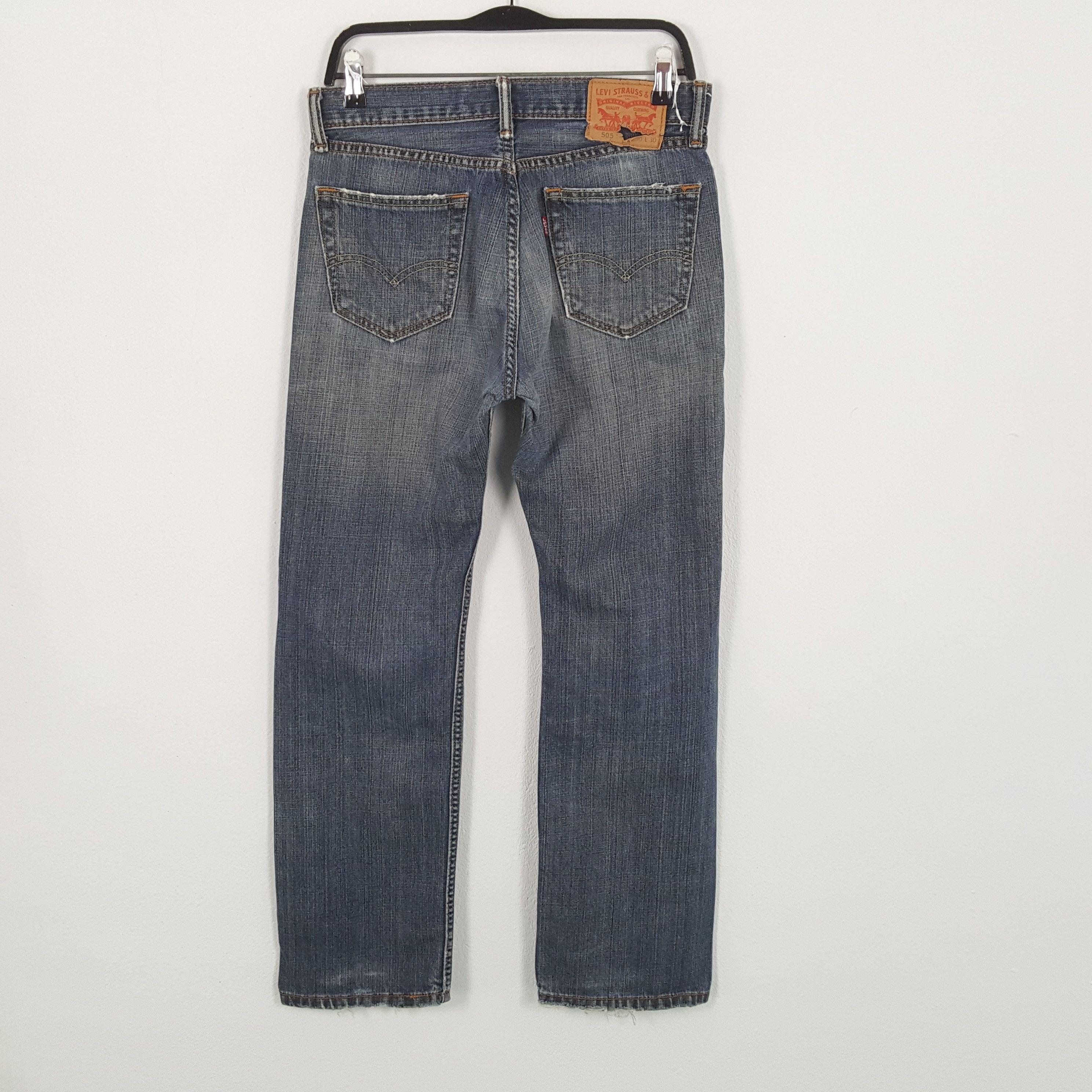 Levi's × Vintage LEVIS Distressed Jeans Streetwear Rock Punk Style Size US 30 / EU 46 - 4 Thumbnail