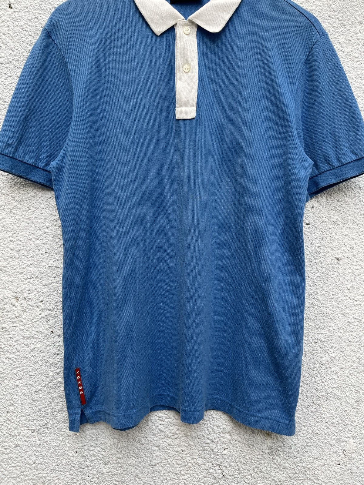 Prada Prada Sport Linea Rossa Polo Shirt Size US L / EU 52-54 / 3 - 4 Thumbnail