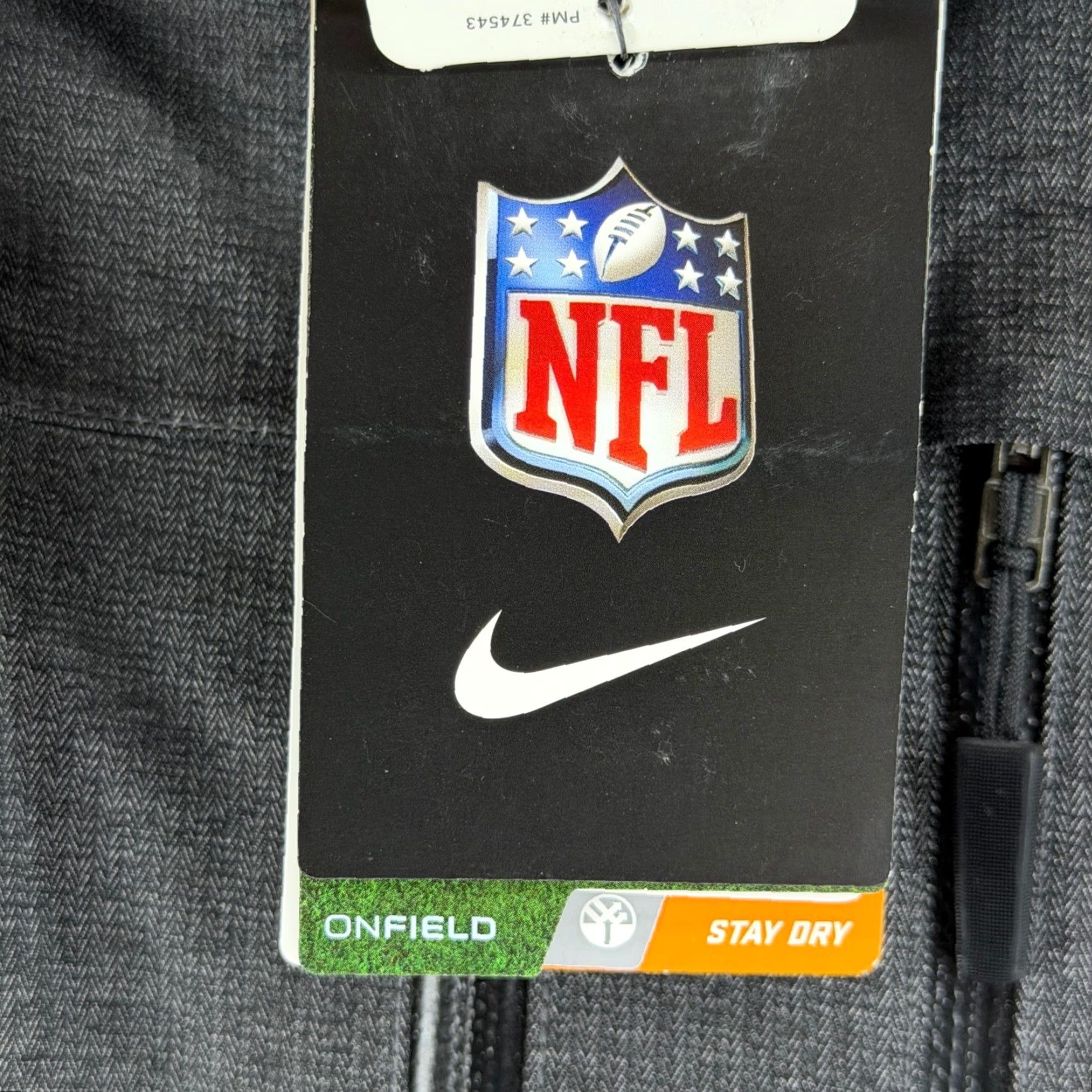 Nike Nike Kansas City Chiefs Storm-FIT Onfield Jacket Mens XL Grey 483940-010 NFL Size US XL / EU 56 / 4 - 7 Thumbnail