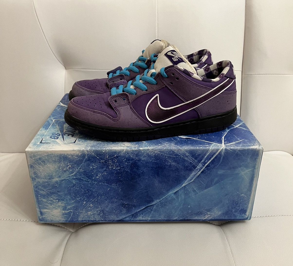 CNCPTS × Nike Nike SB Dunk Low Pro Purple Lobster Sneakers Men’s Size 10 Size US 10 / EU 43 - 2 Thumbnail