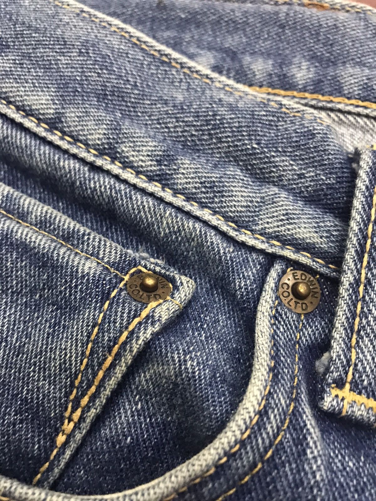 Edwin × Japanese Brand made in JAPAN EDWIN STRAIGHT JEANS Size US 33 - 8 Thumbnail