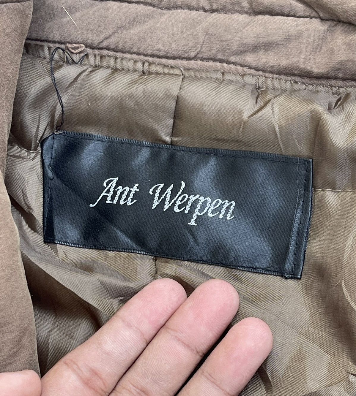 If Six Was Nine 🔥Vtg Ant Werpen Fireman Clasp Bondage Jacket With Fur Hoodie Size US M / EU 48-50 / 2 - 13 Thumbnail