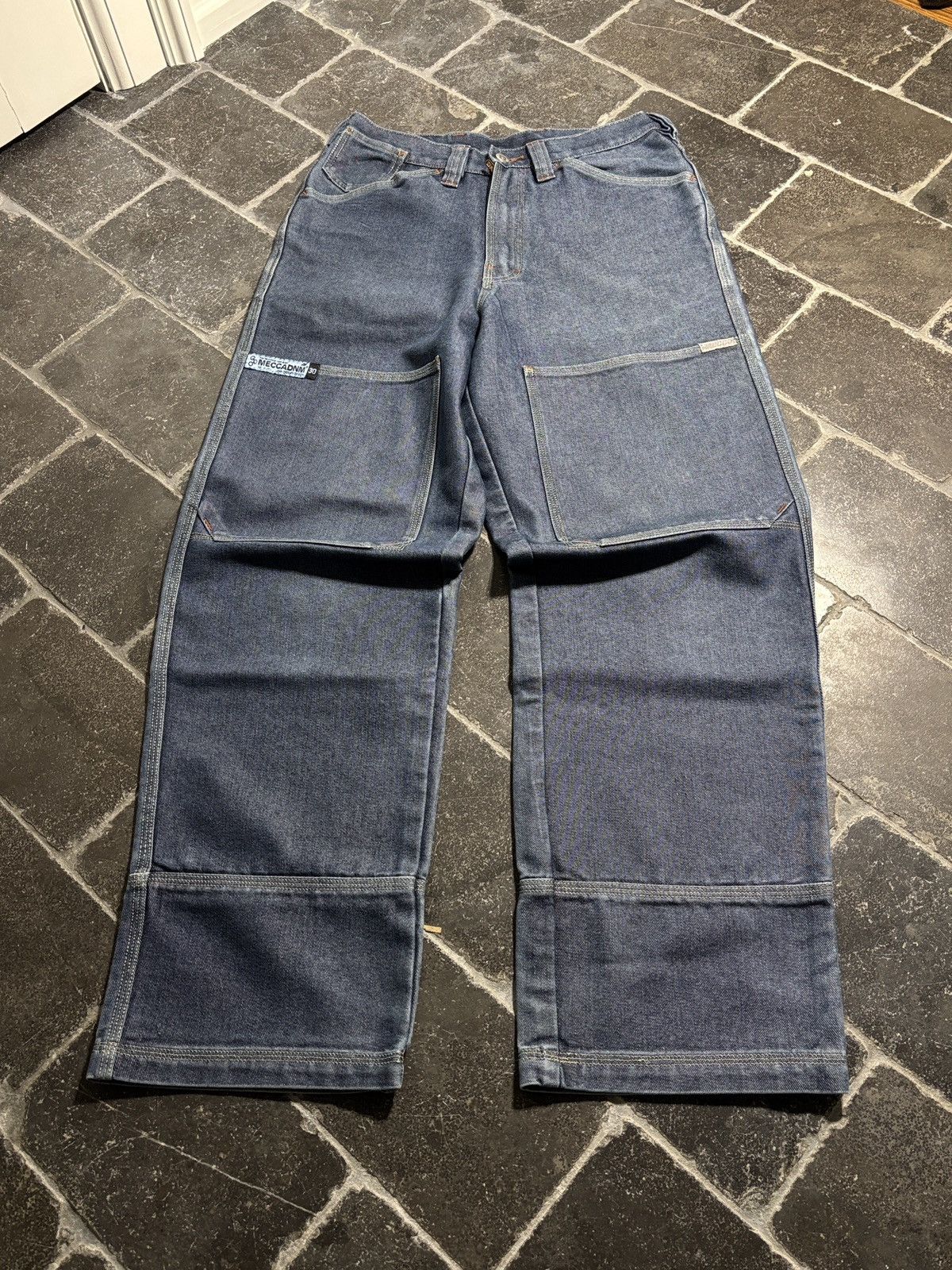 Mecca Vintage Mecca Jeans Double Knee Dark Wash Carpenter Pocket Size US 30 / EU 46 - 6 Thumbnail
