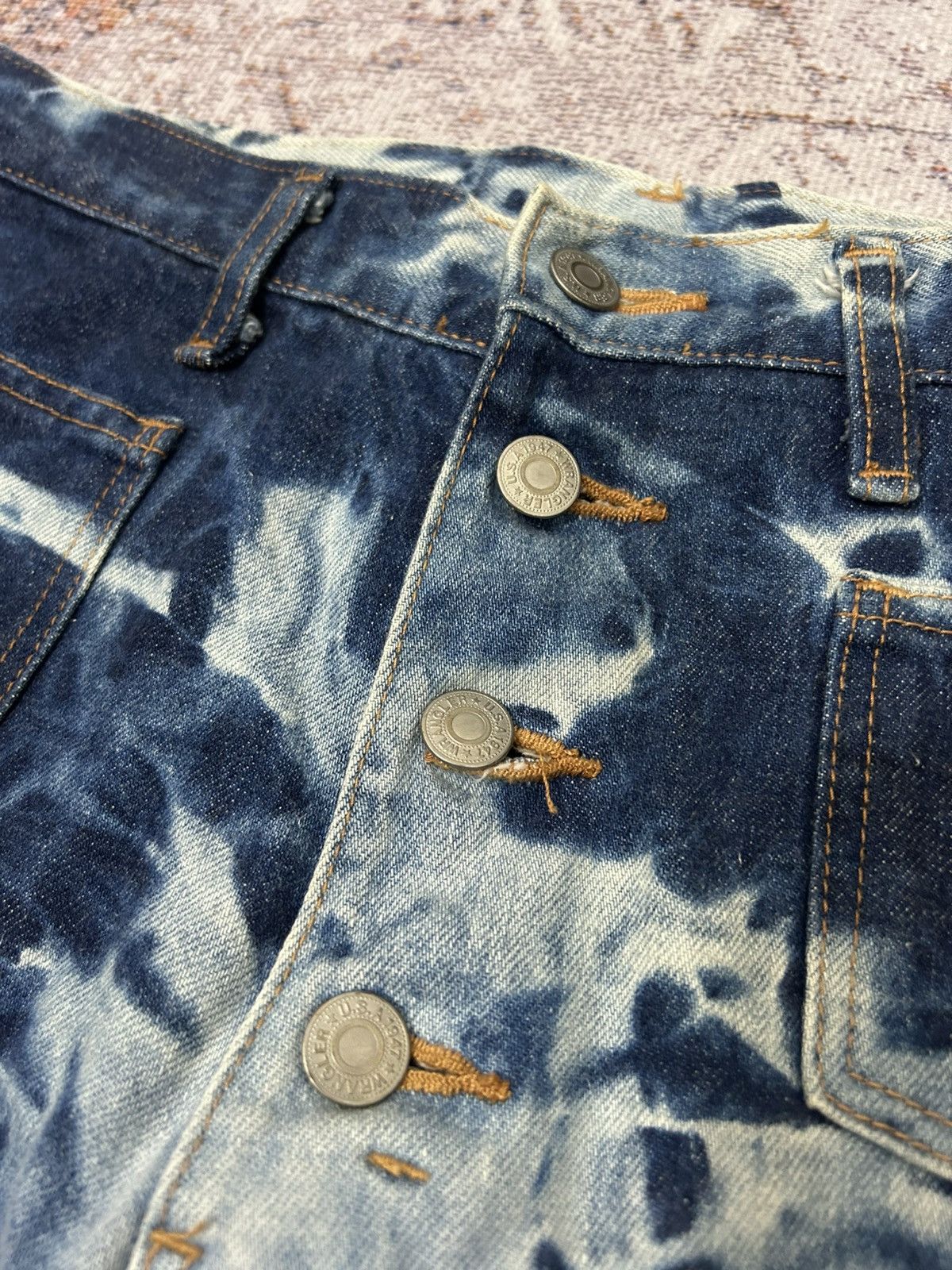 Wrangler Vintage Wrangler Acid Wash Flare Jeans Size US 30 / EU 46 - 8 Thumbnail