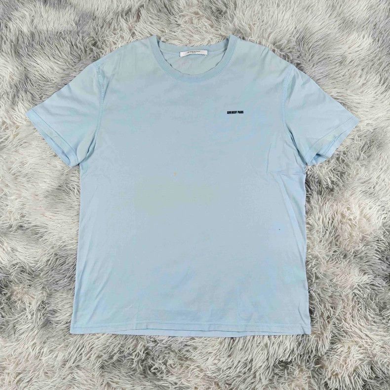 Other Givenchy Haze Blue Short Sleeve T-Shirt, XXL Size Size US XXL / EU 58 / 5 - 1 Thumbnail
