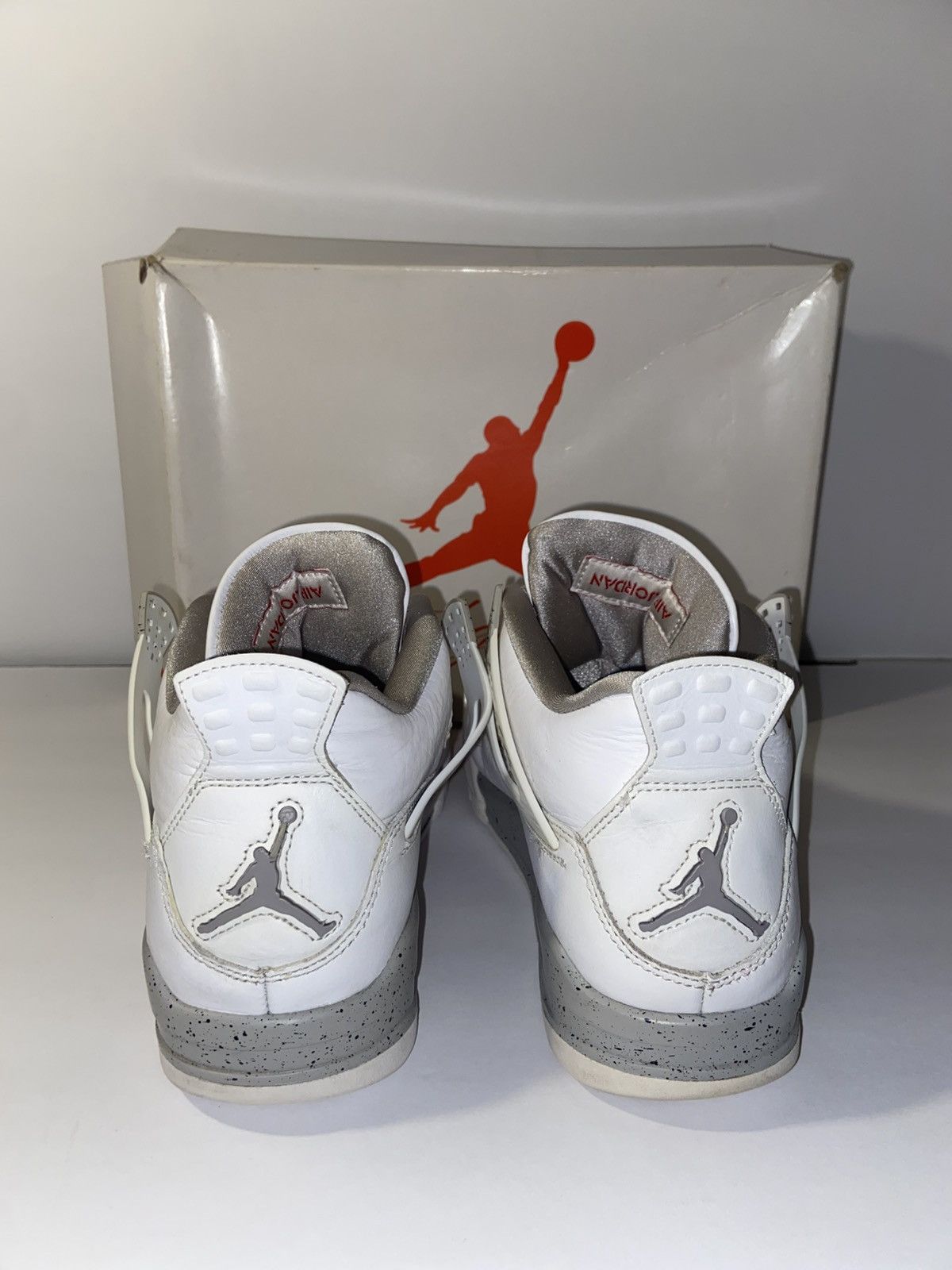 Jordan Brand Jordan 4 Retro White Oreo (2021) US Men's 8 Used Size US 8 / EU 41 - 4 Thumbnail