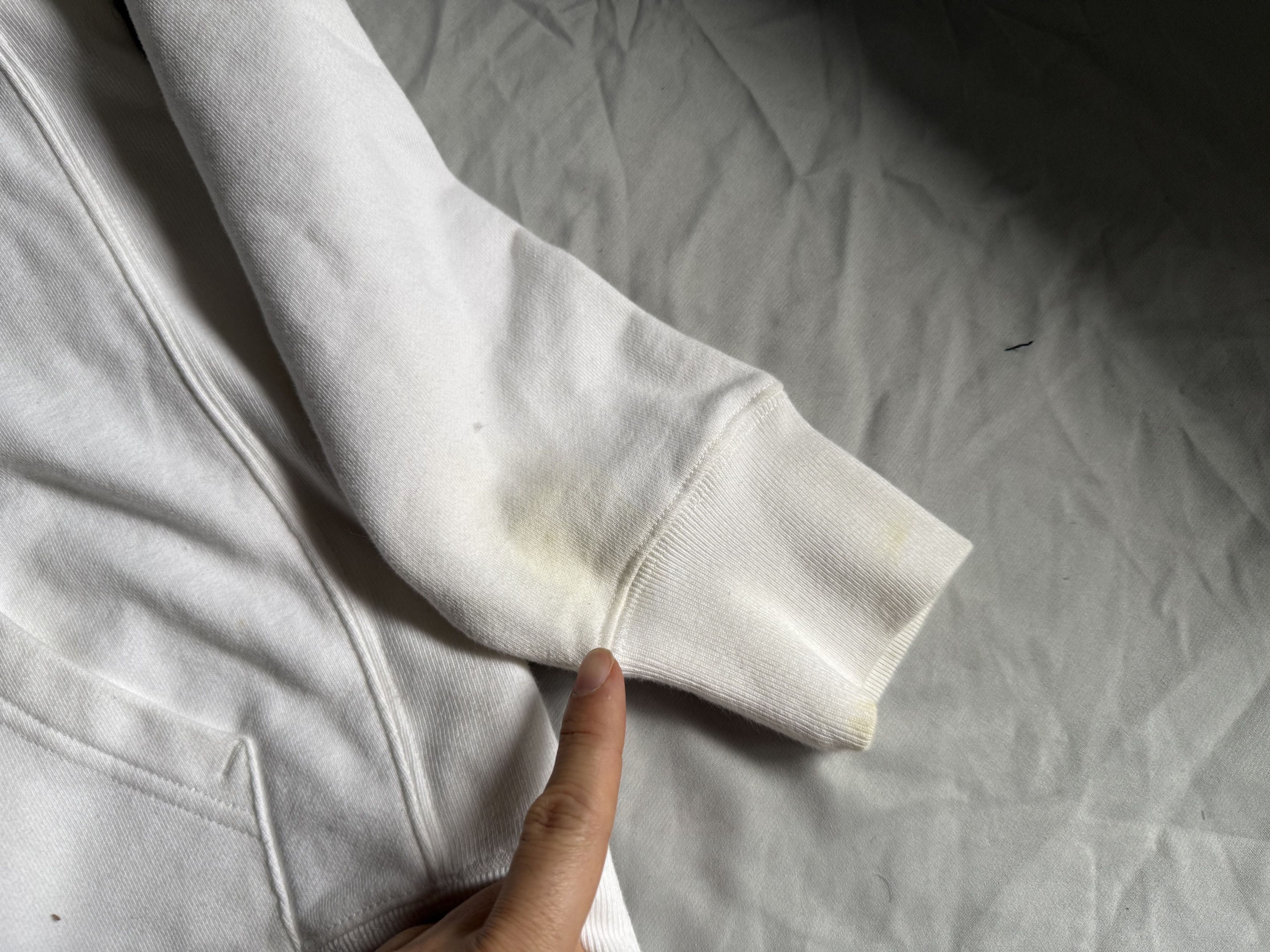 J.Crew J. Crew Garment Dyed French Terry Hoodie Sweatshirt white Size US M / EU 48-50 / 2 - 4 Thumbnail