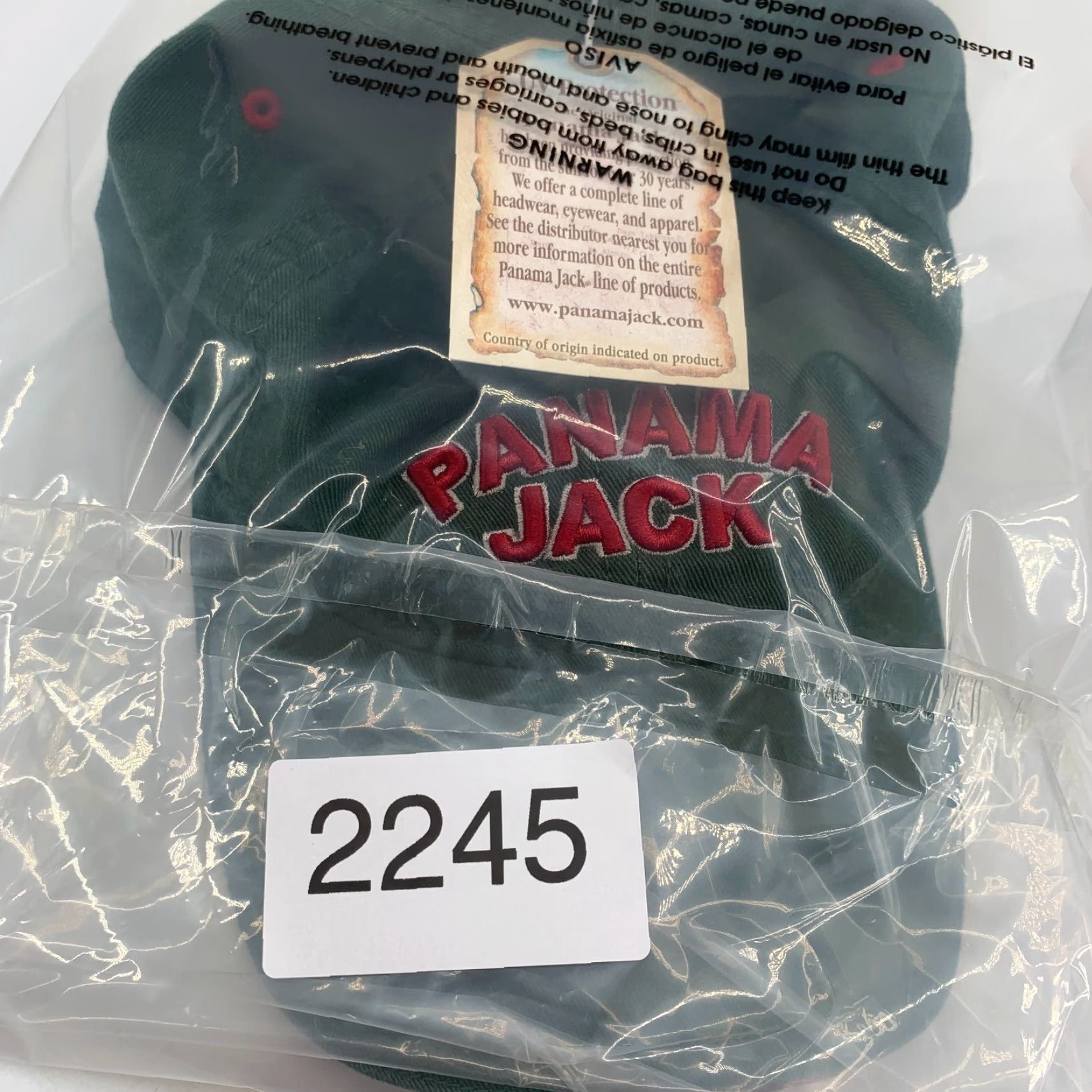 Panama Jack Panama Jack Baseball Cap Since 1974 Adjustable One Size Men Green New Hat Size ONE SIZE - 8 Thumbnail