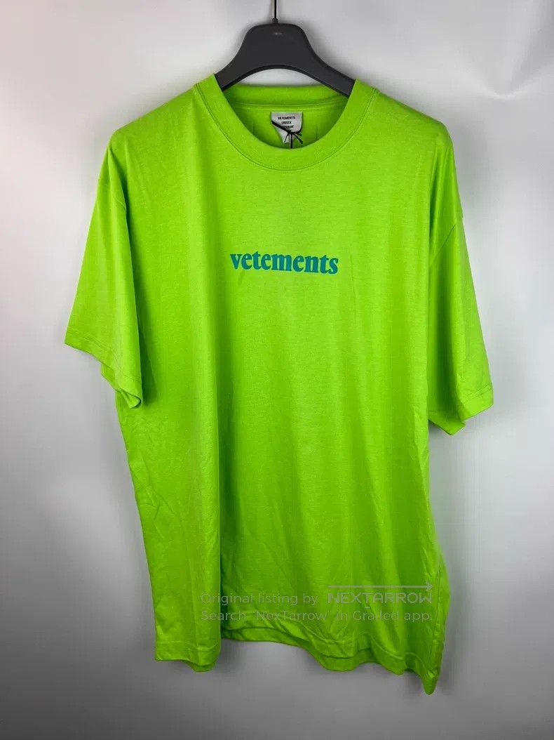 Vetements Vetements Classic Avocado Green Tag Short Sleeve Size US XL / EU 56 / 4 - 1 Thumbnail
