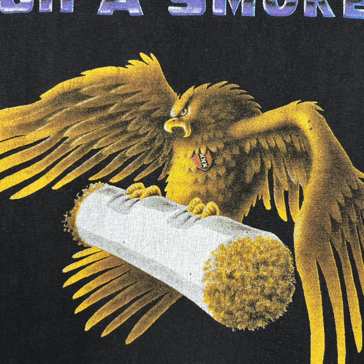 Other Vintage Catch a smoke in Amsterdam 4:20 weed tee 90’s Size US L / EU 52-54 / 3 - 15 Thumbnail