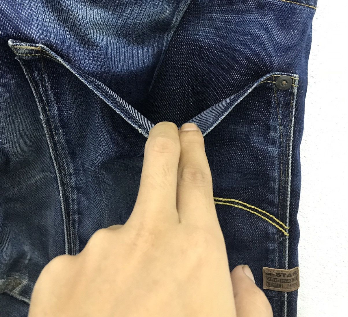 G-Star × Vintage Vintage G Star Raw Denim Pants Size US 33 - 12 Thumbnail