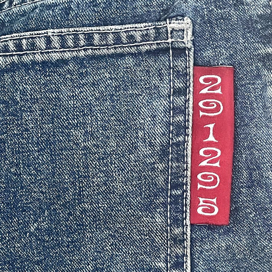Other Homme Blue Indigo Embroidered Denim Vintage Jeans from Japan Size US 28 / EU 44 - 9 Thumbnail