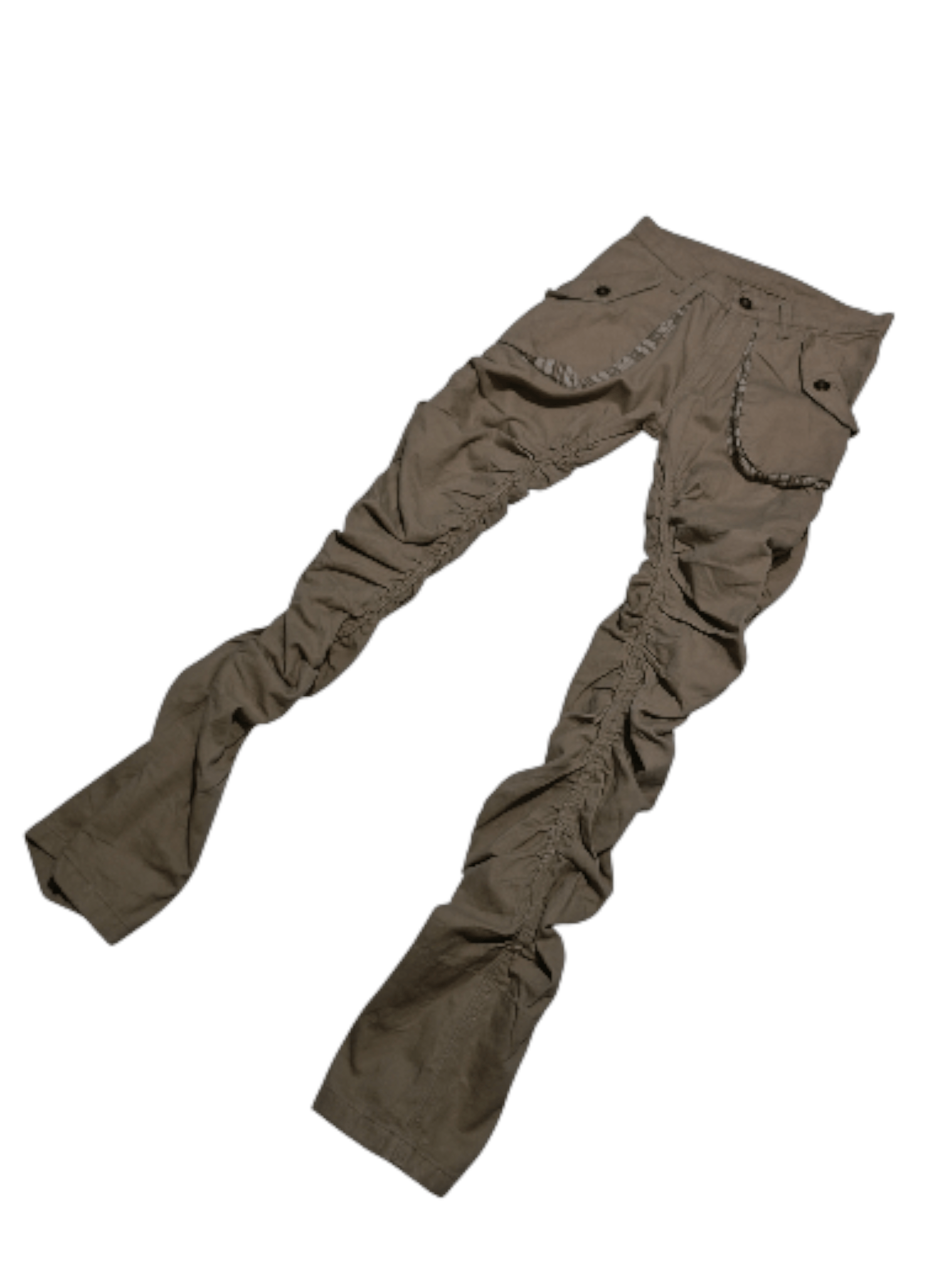 Japanese Brand Japanese Crinkle Side Pant Size US 30 / EU 46 - 2 Thumbnail