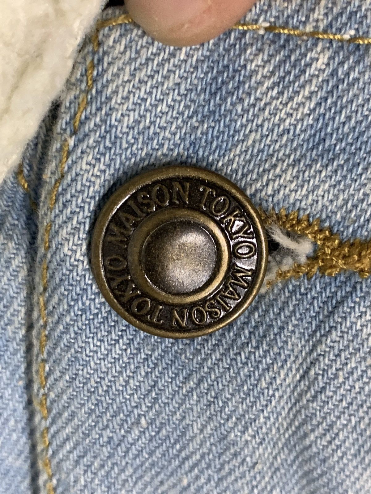 Japanese Brand × Vintage Vintage Maison Tokyo Sherpa Jean Jacket Size US L / EU 52-54 / 3 - 11 Thumbnail