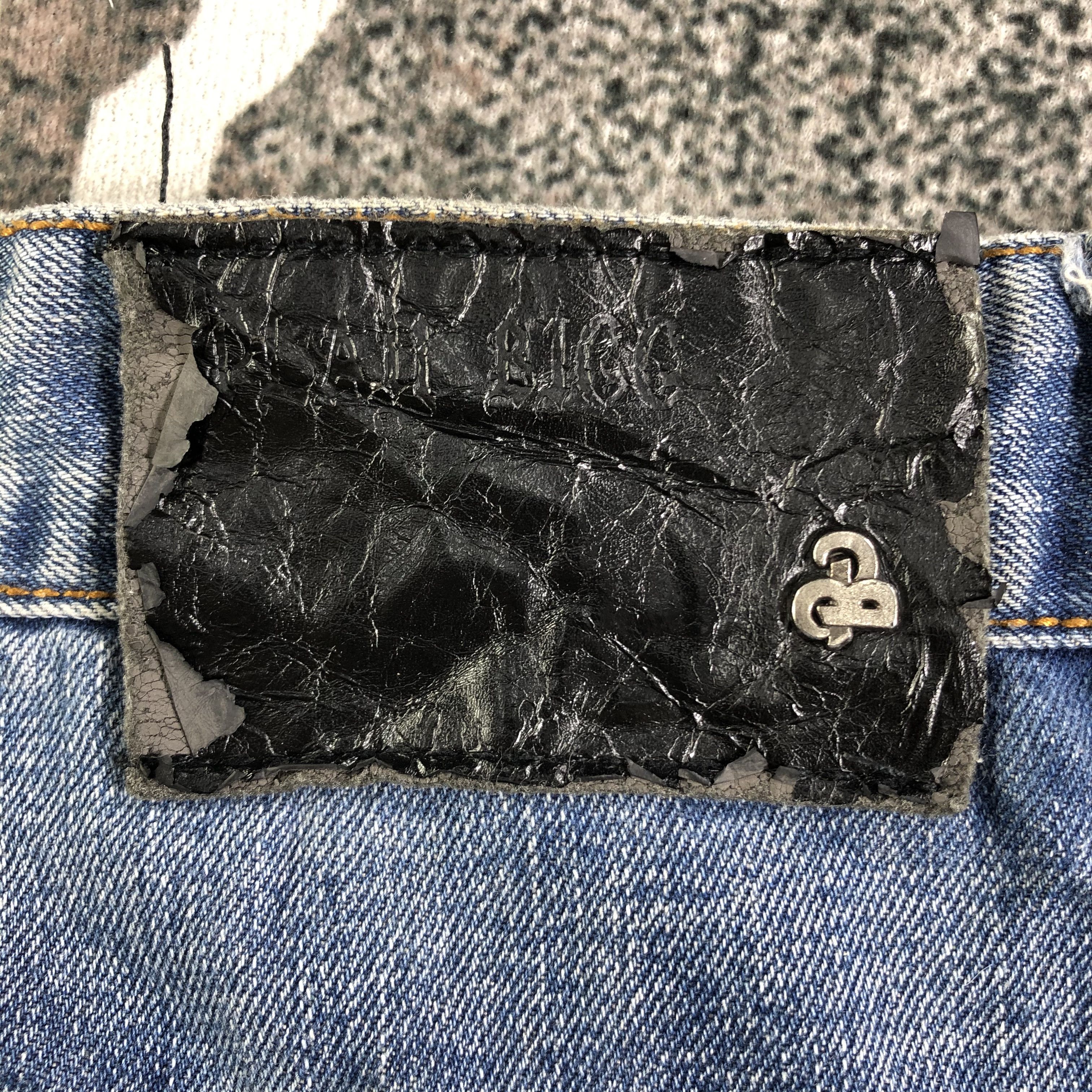 Japanese Brand Play Bigg Jeans Cargo Jeans Short Pants Denim KJ2195 Size US 42 / EU 58 - 5 Thumbnail