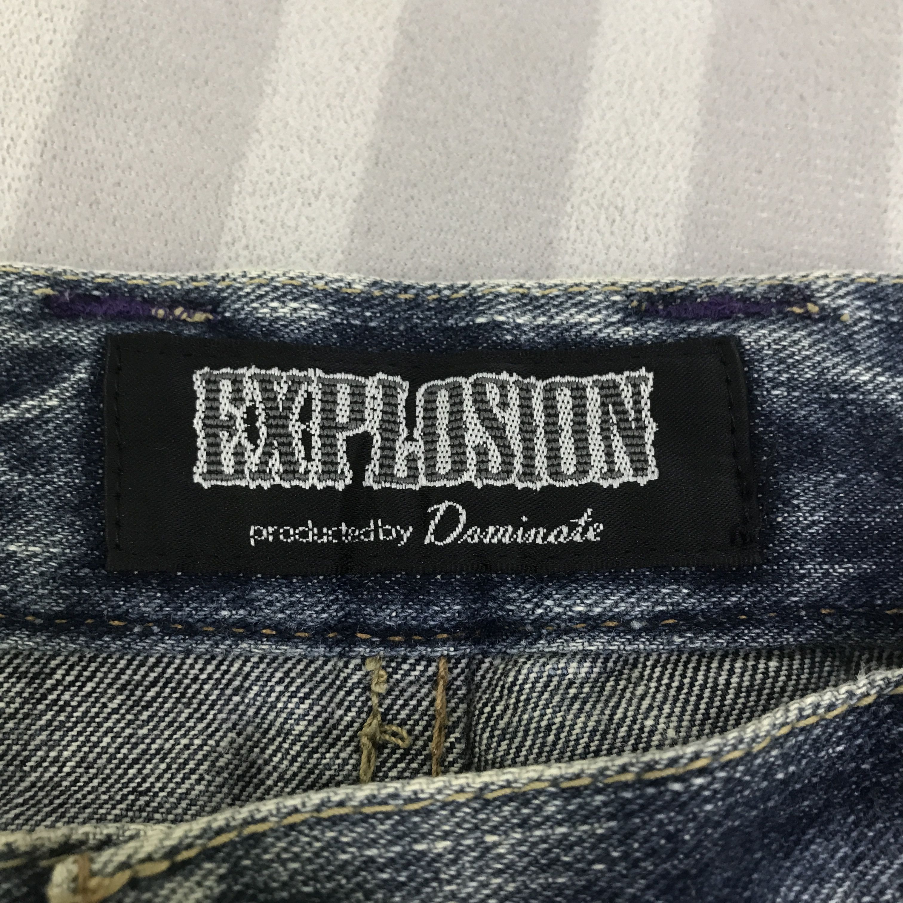 Japanese Brand Vintage japan design Jeans denim pants K130B16 Size US 33 - 17 Thumbnail