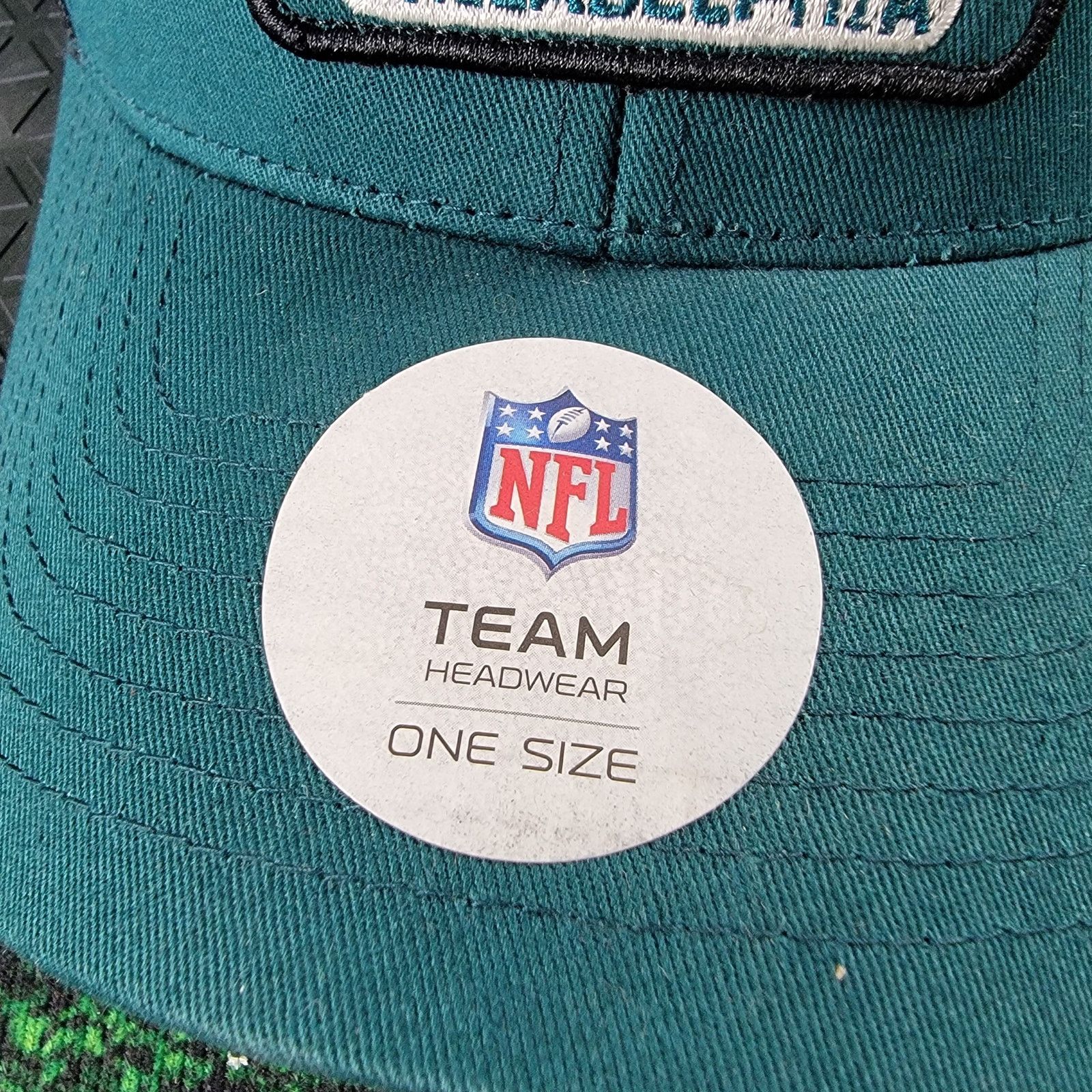 NFL Philadelphia Eagles Snapback Cap NWT Green/Black Size ONE SIZE - 3 Thumbnail