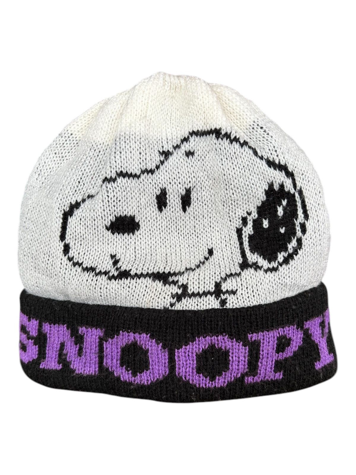 Vintage Snoopy Big Logo Beanie Hats