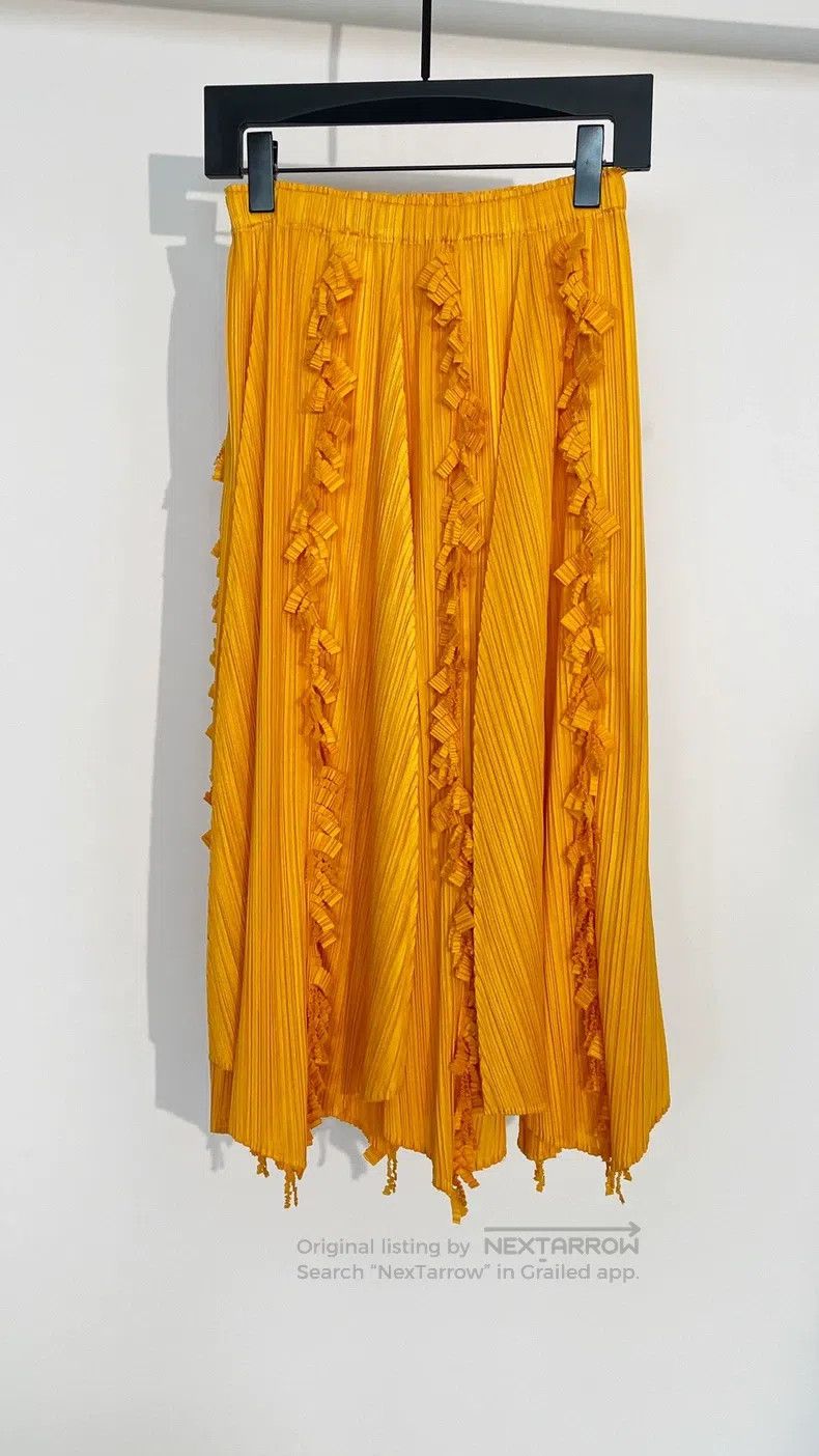 Issey Miyake Issey Miyake size:3 Geometric Multi-panel Midi Skirt Size 23" - 2 Thumbnail