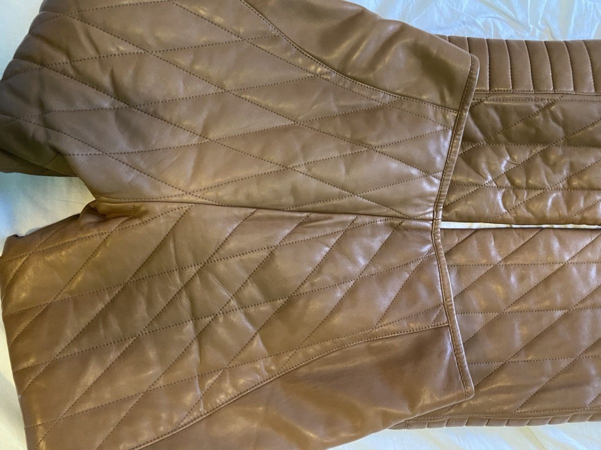 Gucci UNREAL CONDITION- Gucci by Tom Ford quilted moto pants Size US 32 / EU 48 - 11 Thumbnail