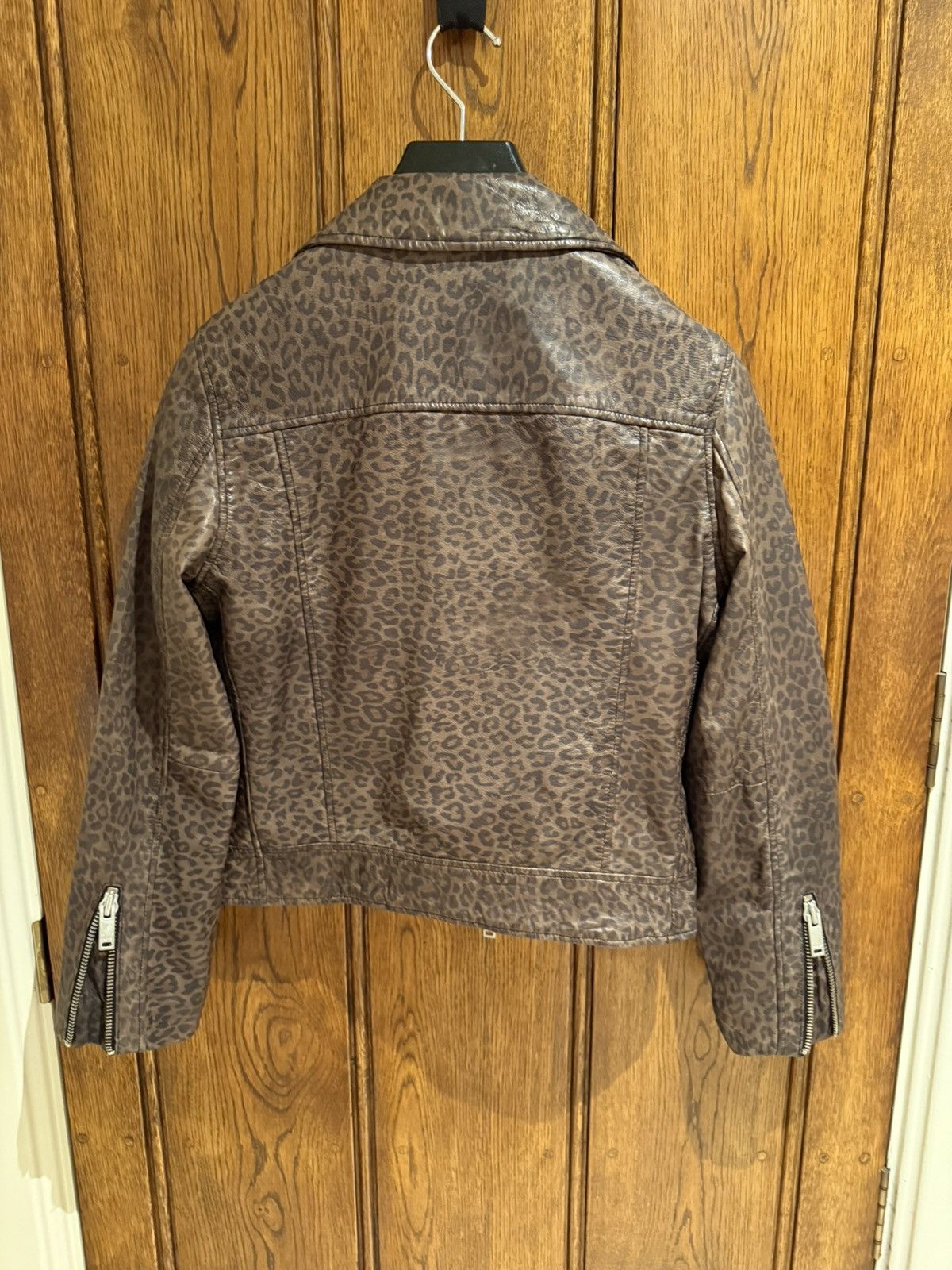 Other UK Other leopard leather biker jacket Small Size US S / EU 44-46 / 1 - 13 Thumbnail