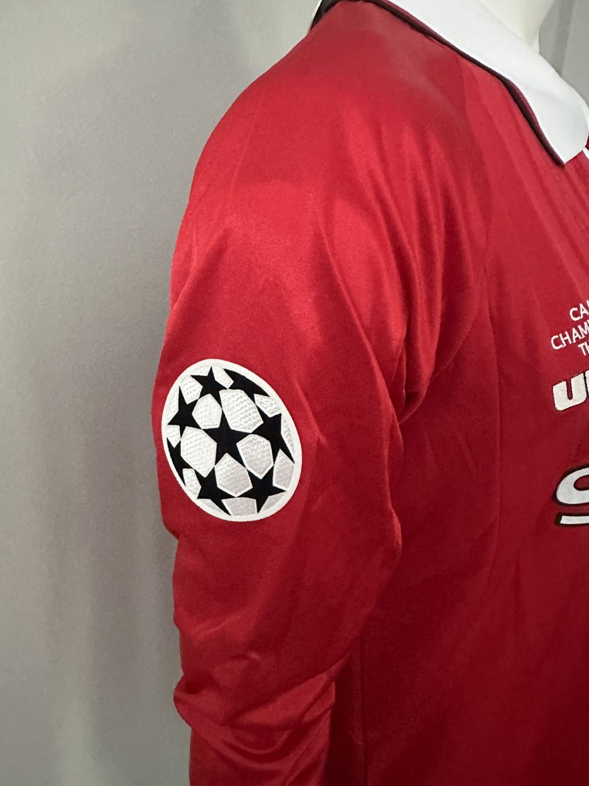 Umbro David Beckham Vintage Champions League Final Soccer Jersey Size US XL / EU 56 / 4 - 7 Thumbnail