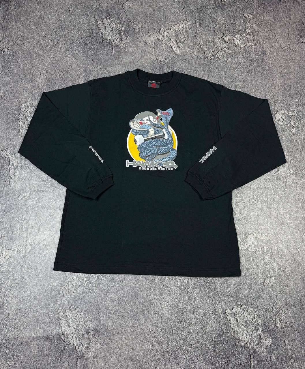 Polar Skate Co. Y2K Tony Hawk 3D Logo Snake Print 2000s Streetwear Size US XL / EU 56 / 4 - 2 Thumbnail