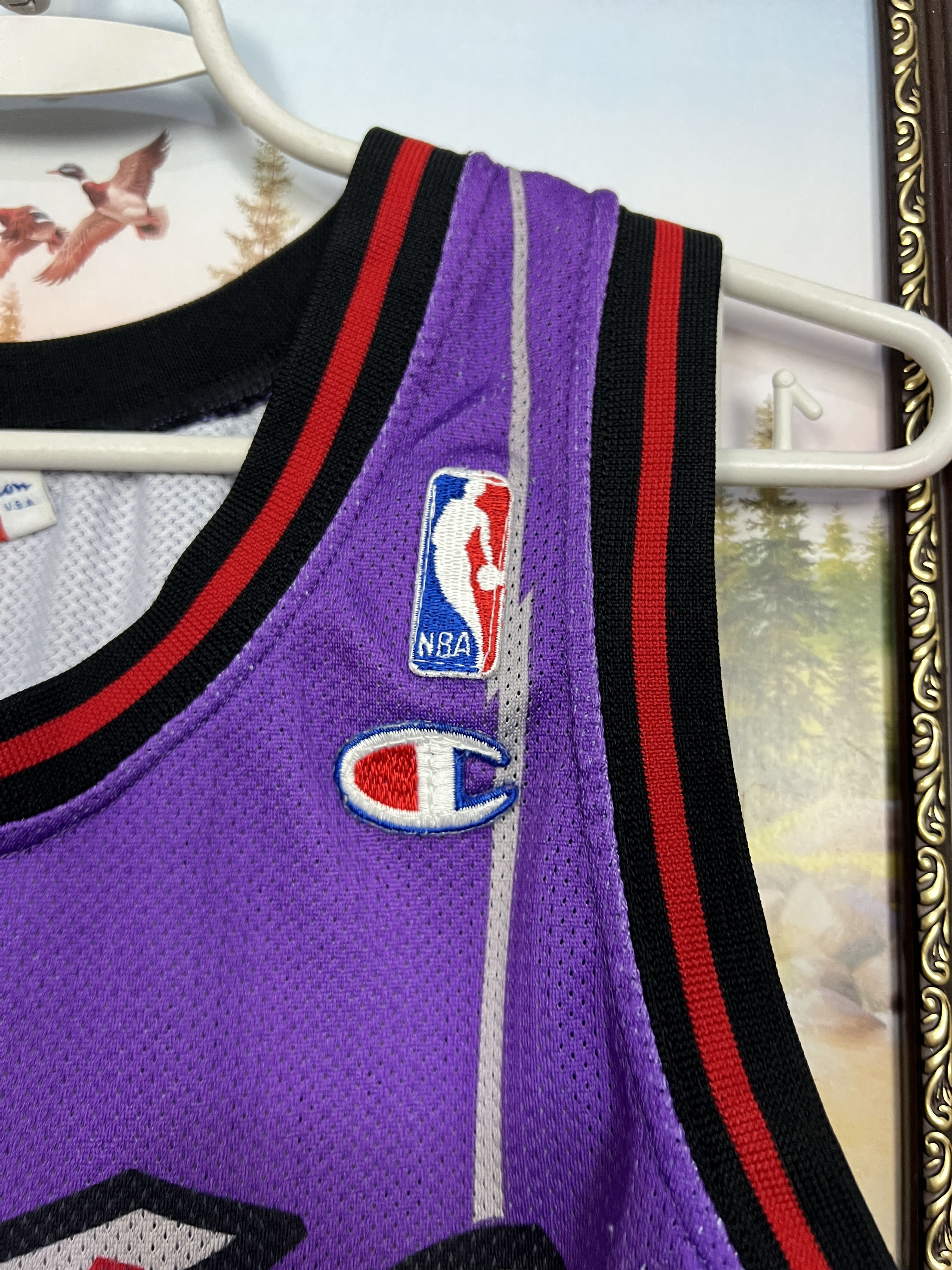 Champion Vintage 90's Toronto Raptors Esposito NBA Jersey Shirt Rare Size US S / EU 44-46 / 1 - 5 Thumbnail