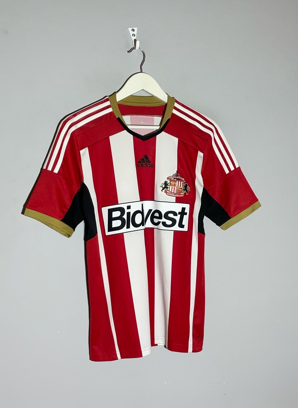 Adidas Sunderland Adidas 2014/15 Home Y2k Streetwear Football Shirt Size US S / EU 44-46 / 1 - 2 Thumbnail