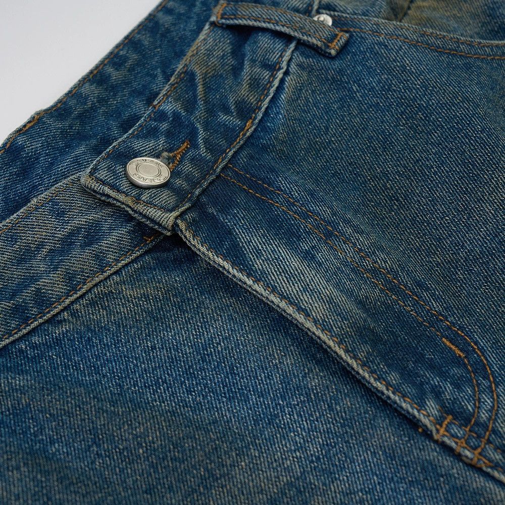 Vintage Men's punk wide-leg casual washed dirty loose jeans Size US 32 / EU 48 - 3 Thumbnail