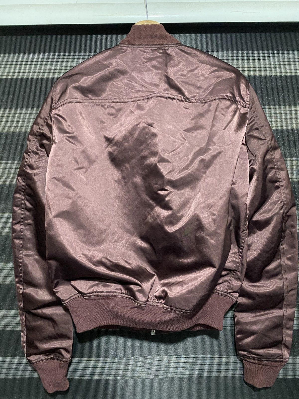 Rick Owens Rick Owens - reversible cropped flight bomber jacket Size US M / EU 48-50 / 2 - 4 Thumbnail