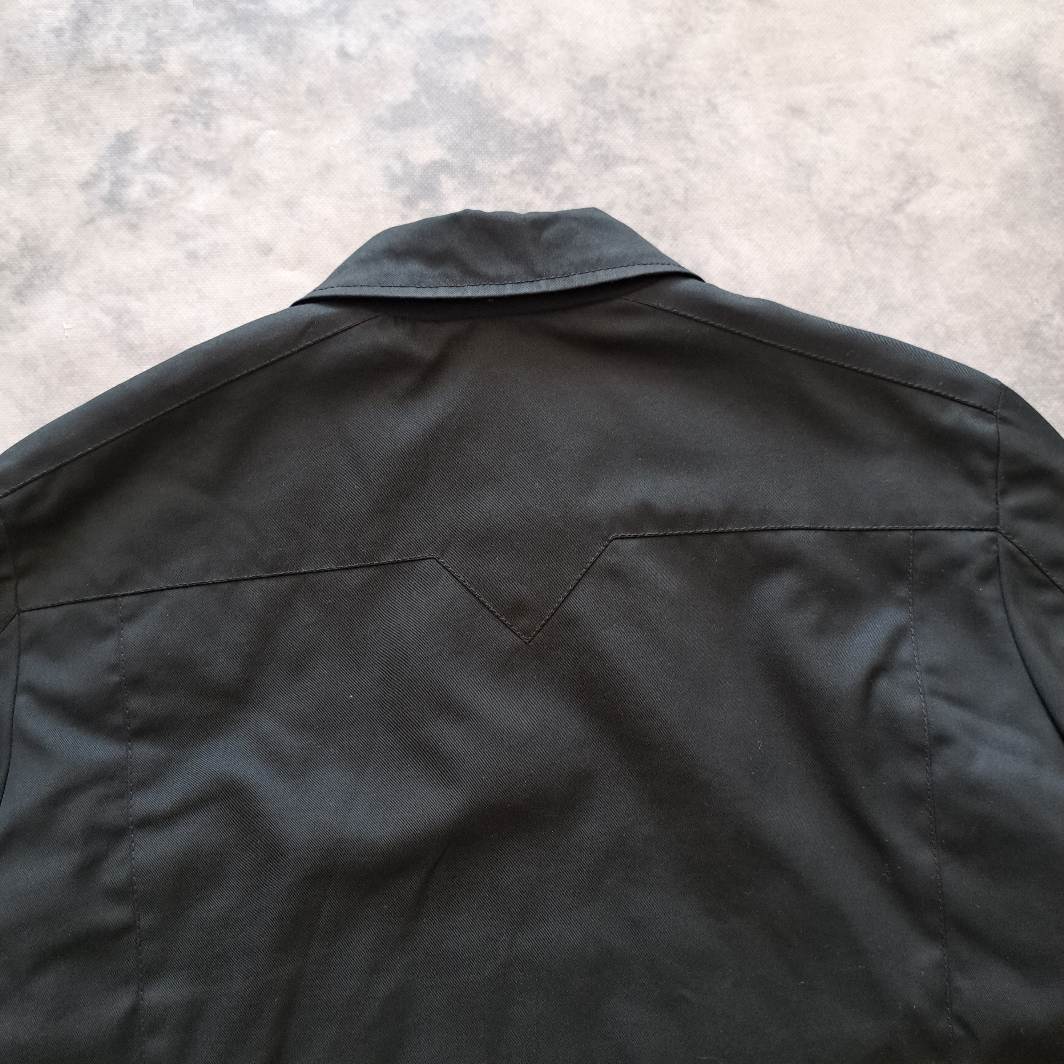 Other Versace Black Work Jacket Boxy Fit Archive Designer Size US L / EU 52-54 / 3 - 4 Thumbnail