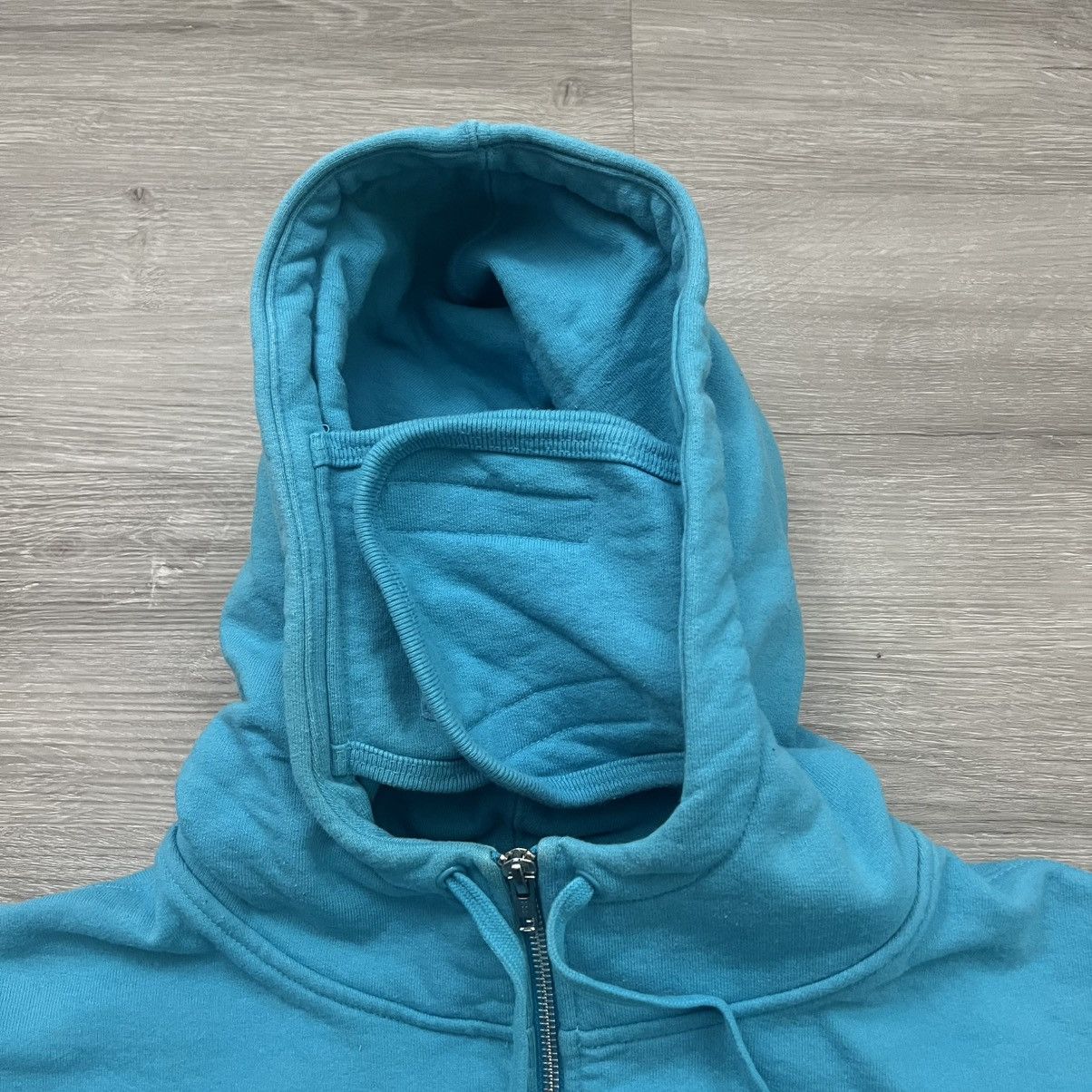 Supreme Supreme Small Box Logo Facemask Zip Up Hoodie Size US L / EU 52-54 / 3 - 6 Thumbnail