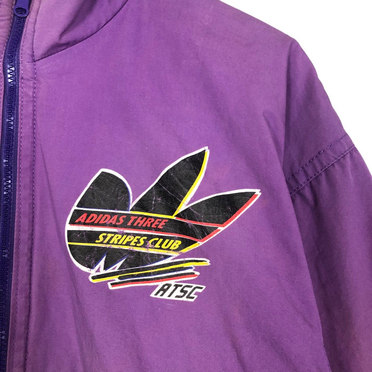 Adidas Vintage 80s Adidas Originals Reversible Nylon Light Jacket Size US L / EU 52-54 / 3 - 19 Thumbnail