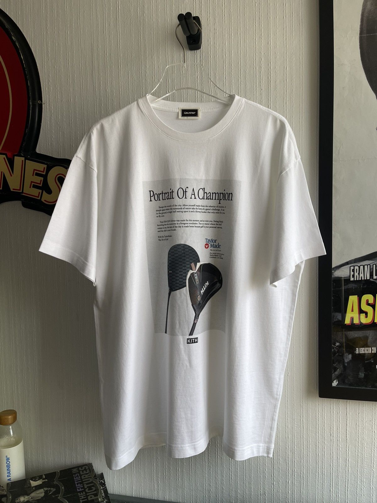 ☆ KITH x TaylorMade Champion vintage tee コラボTシャツ ☆ Kith x TaylorMade Champion Vintage Tee