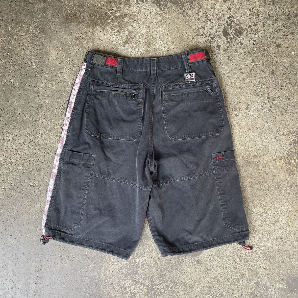 Vintage BAGGY Y2K CHERRY BLOSSOM CARGO JNCO STYLE SONOMA SHORTS | Grailed