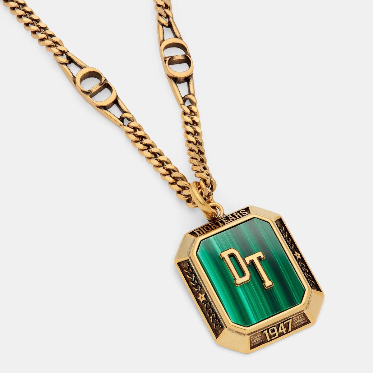 Dior o1w1db11024 Necklaces in Gold & Green Size ONE SIZE - 3 Thumbnail