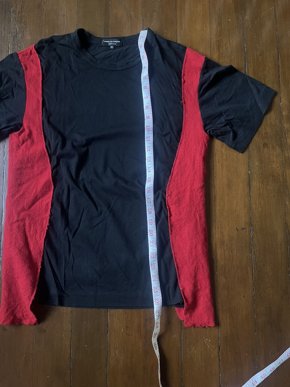 Comme des Garcons Homme Plus Comme des Garcons Homme Plus Curve T-Shirt Size US M / EU 48-50 / 2 - 6 Thumbnail