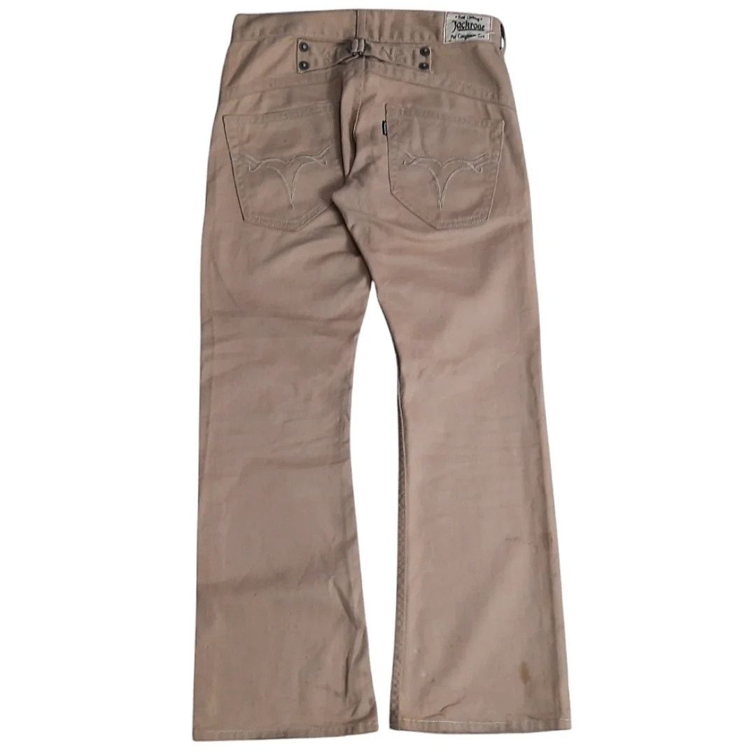 If Six Was Nine × JACKROSE × Le Grande Bleu (L.G.B.) Jack Rose Buckle Back Bootcut Flare Pants Size US 29 - 2 Thumbnail