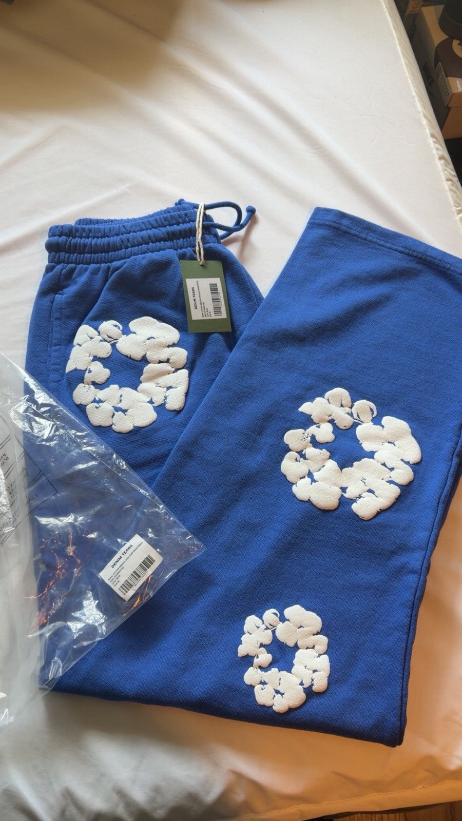 DENIM TEARS Denim Tears Blue Cotton Wreath Medium Size US 32 / EU 48 - 2 Thumbnail