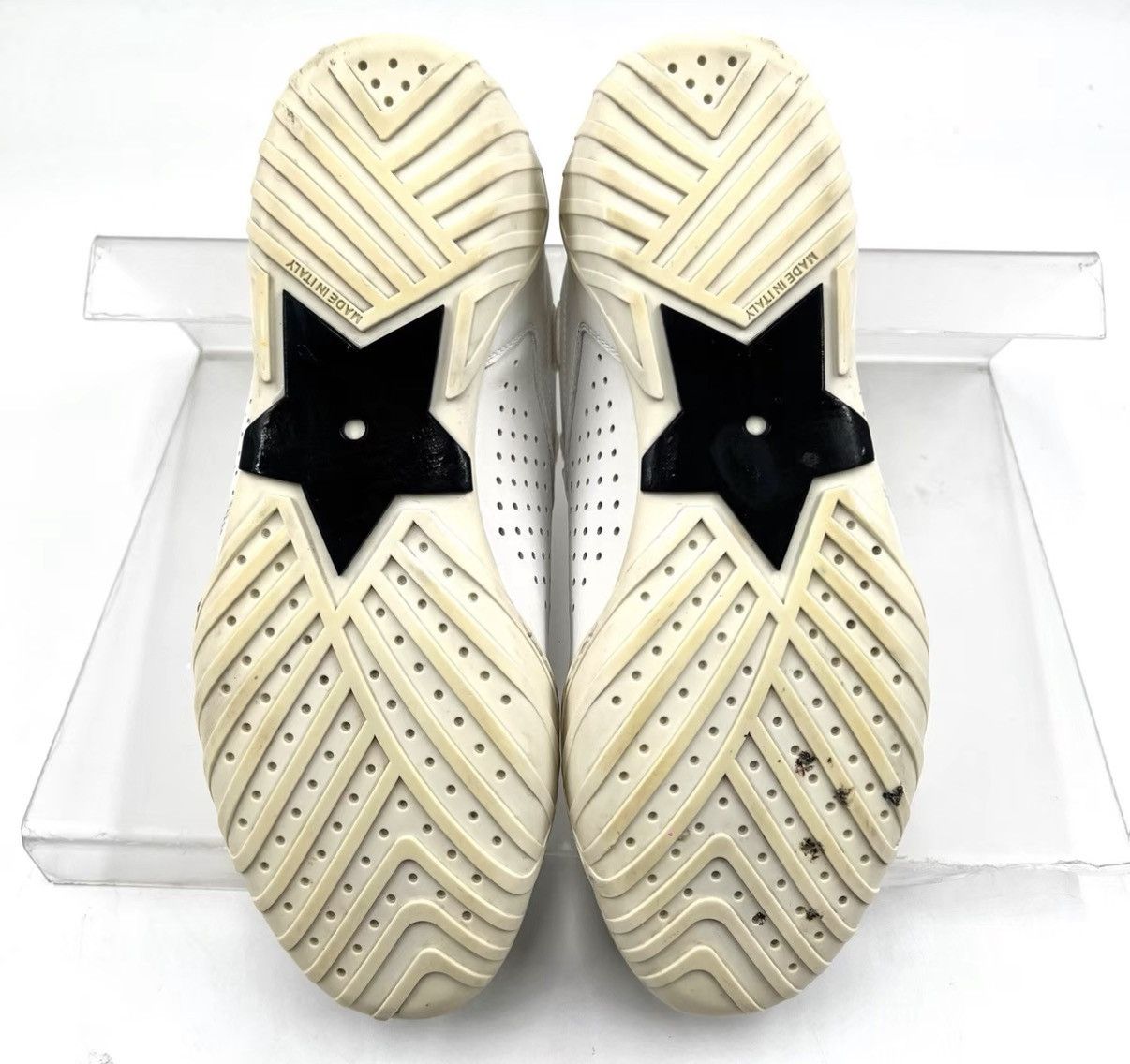 Dior Dior White Bee Leather Low Top Trainer K12 Size US 5.5 / IT 35.5 - 8 Thumbnail
