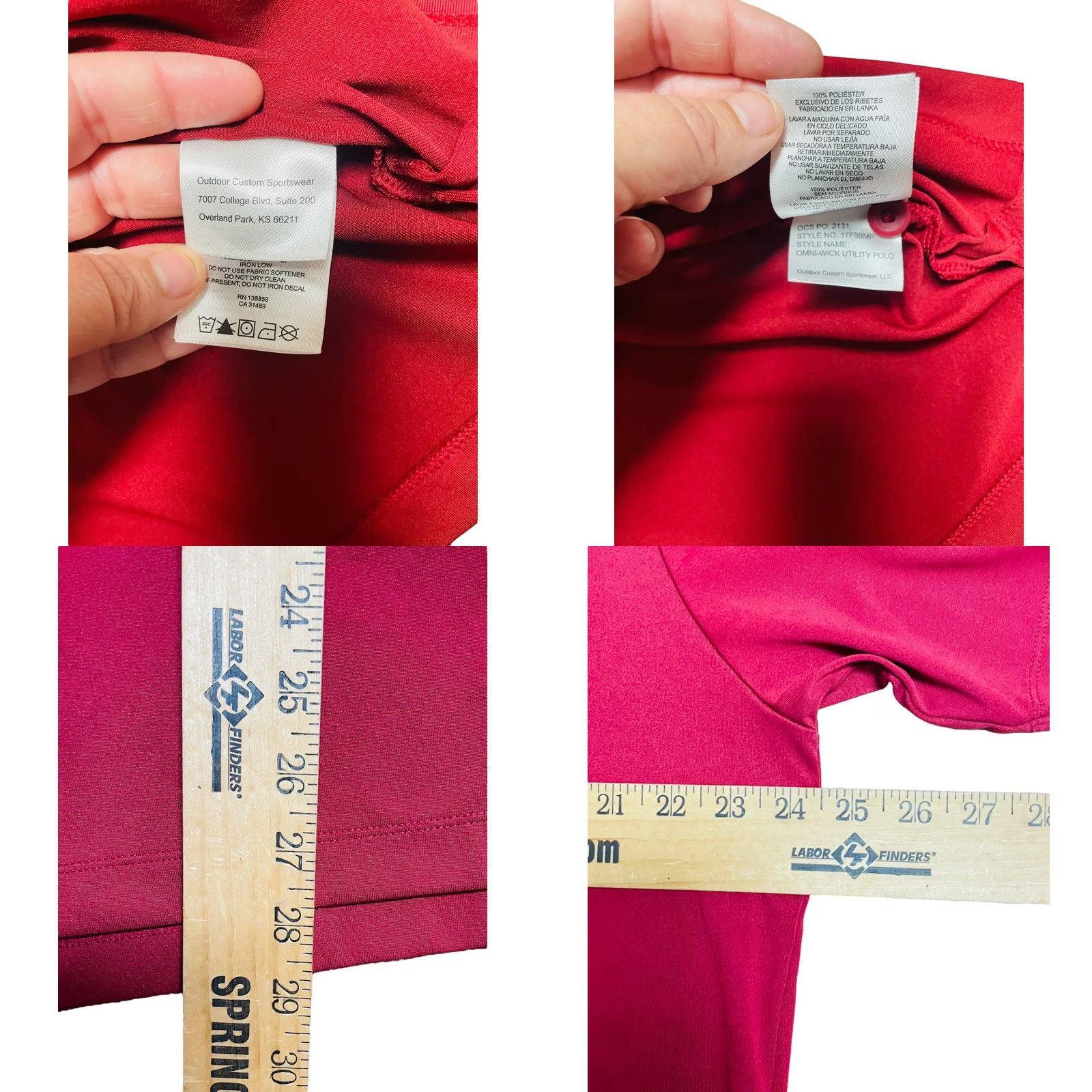 Vintage Columbia Polo Shirt Men XL Red Short Sleeve Knit Breaststroke Logo Golf Breathable Lightweight Regular Polo Size US XL / EU 56 / 4 - 8 Thumbnail