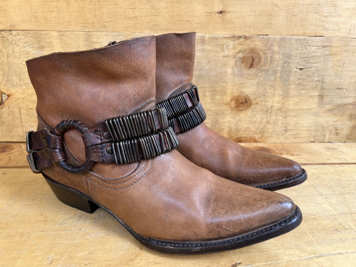 FREEBIRD Freebird by Steven Brown size 8 Brass Hardware Ankle Boot Size US 8 / IT 38 - 6 Thumbnail