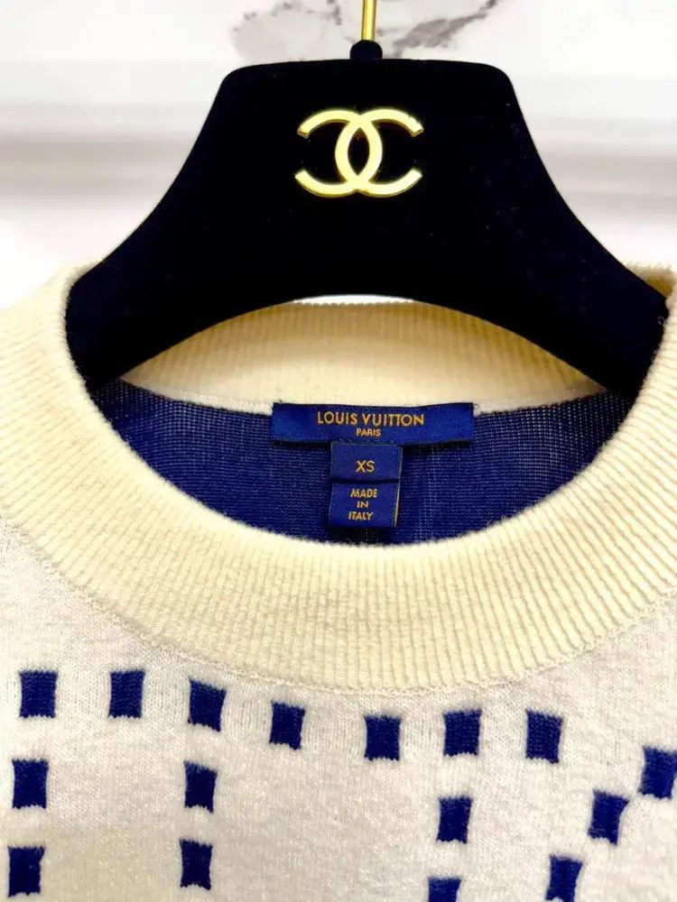 Louis Vuitton Louis Vuitton 22SS Logo Print Knitwear Size US XS / EU 42 / 0 - 4 Thumbnail