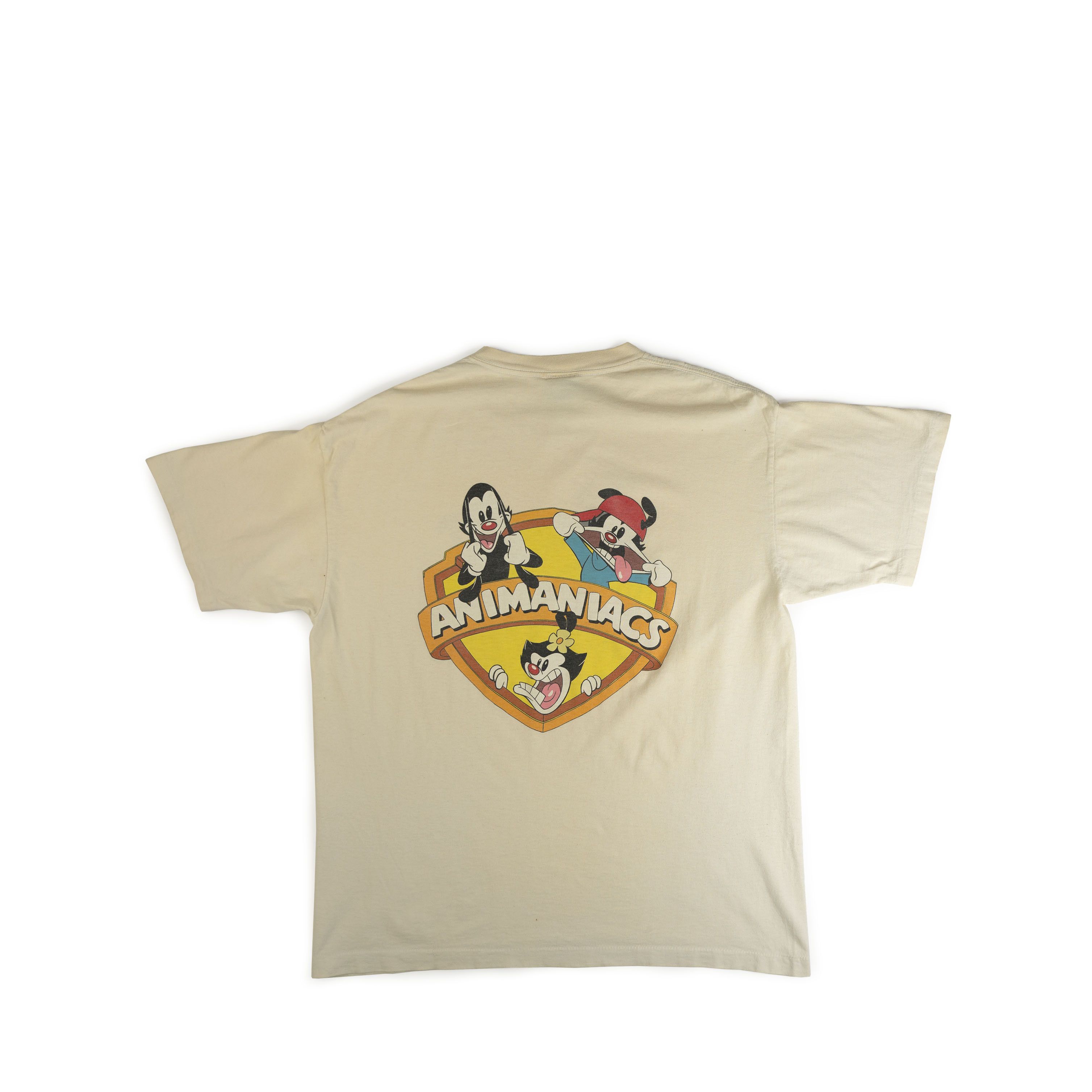 Disney Vintage 1993 Animaniacs Steven Spielberg Tee Shirt Size US XL / EU 56 / 4 - 2 Thumbnail