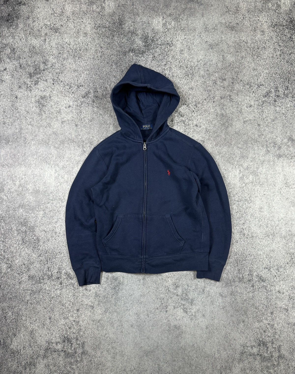 Polo Ralph Lauren Y2K Vintage Polo Ralph Lauren Zip Up Hoodie Streetwear Rare Size US XS / EU 42 / 0 - 1 Thumbnail